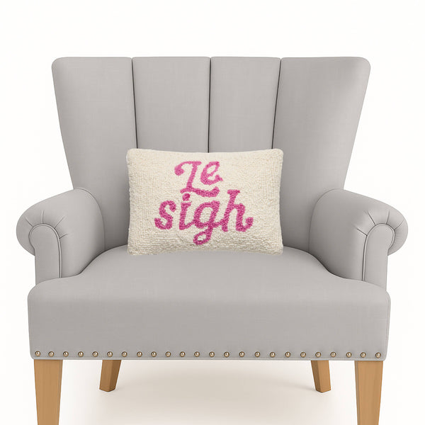 Le Sigh Hook Pillow - Freshie & Zero Studio Shop