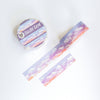 Wild Pencil Studio Sky Washi Tape showing a pattern of blue sky and clouds on paper tape for craft and decoration projects.