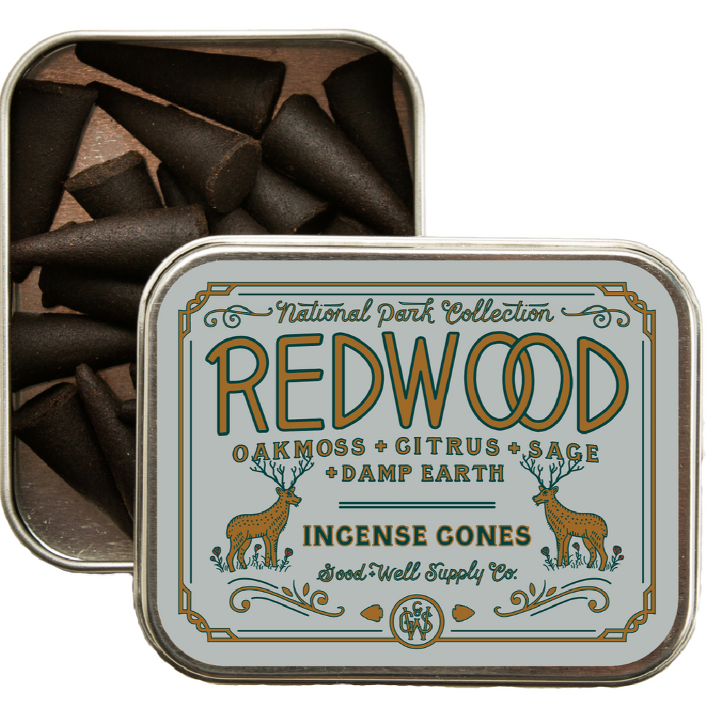 Redwood National Park Incense - Freshie & Zero Studio Shop