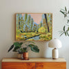 Colorado River landscape art print by El Baker Art, 8x10 poster depicting scenic river views and natural canyon scenery.