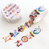 Washi Tape by Wild Pencil Studio featuring a magical forest design with trees and whimsical woodland elements.