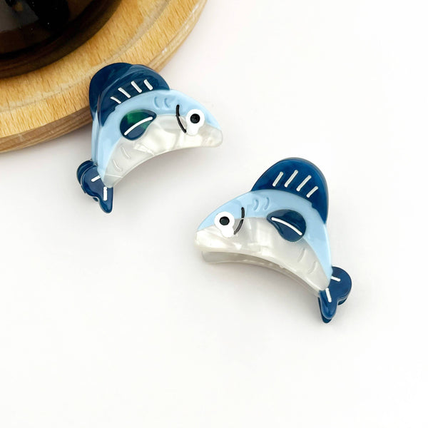 Mini Sardine Hair Claw Clip Set of 2 - Freshie & Zero Studio Shop