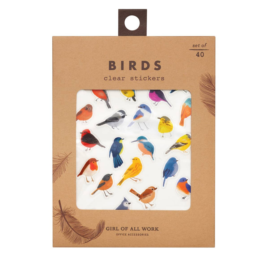 Birds Wildlands Stickers - Freshie & Zero Studio Shop