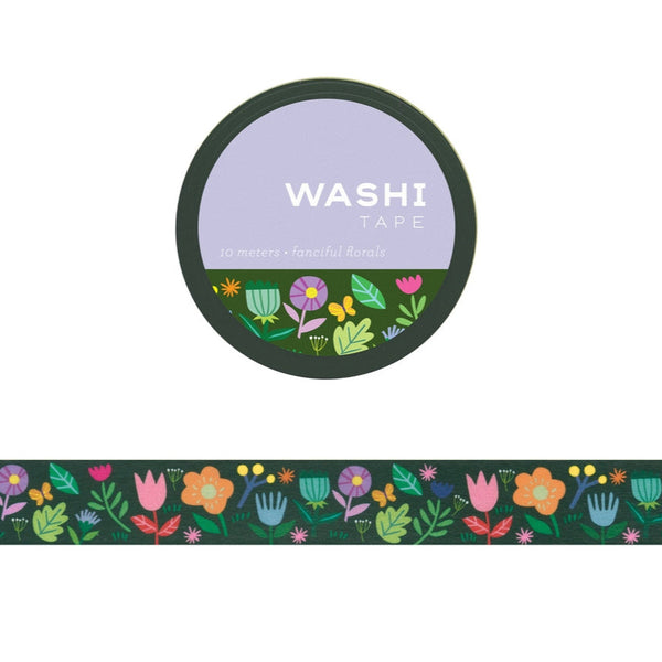 Washi Tape: Fanciful Florals - Freshie & Zero Studio Shop