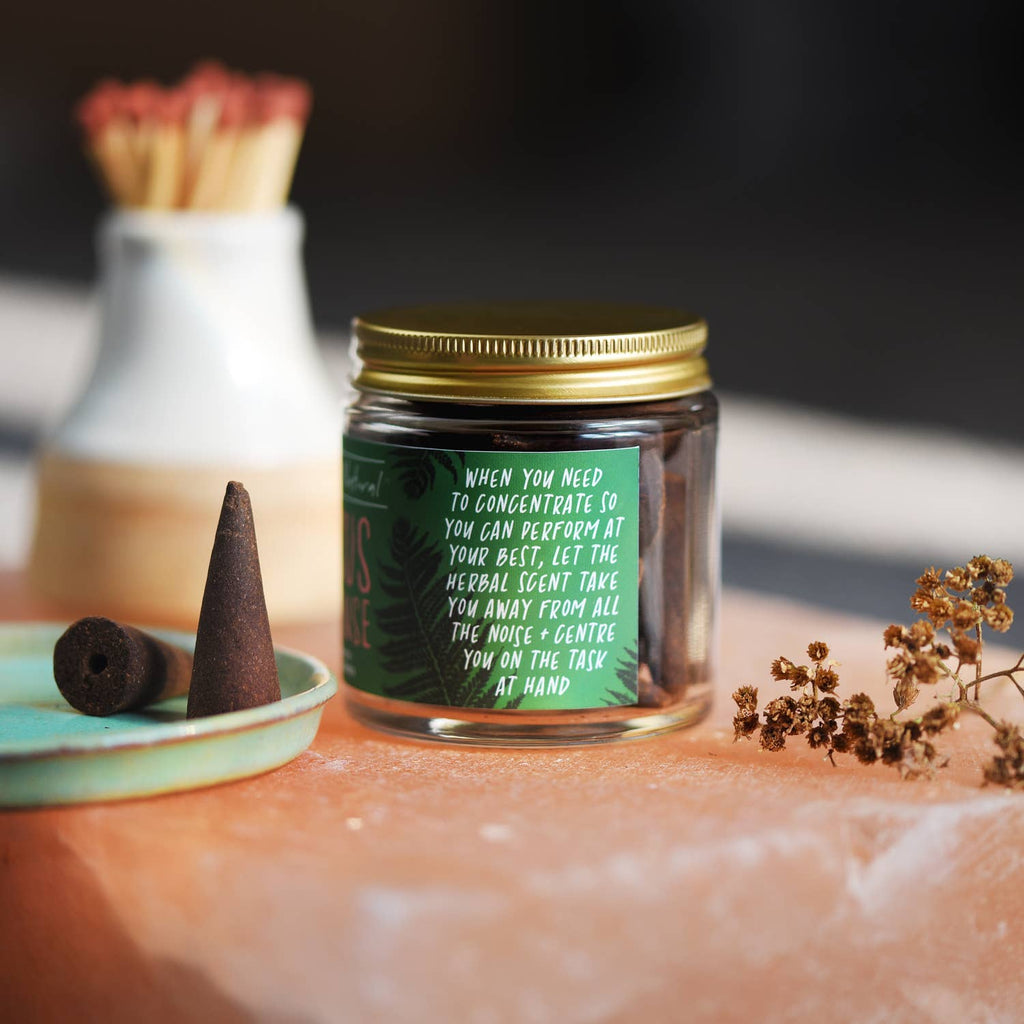 Focus Incense Cones by Paper Plane - Freshie & Zero Studio Shop