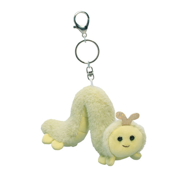 Plush Inchworm Bag Charm - Freshie & Zero Studio Shop