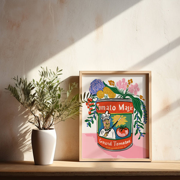 "Tomato Magic" - 8" x 10" Art Print - Freshie & Zero Studio Shop