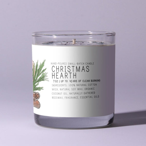 Christmas Hearth Just Bee Candle - Freshie & Zero Studio Shop