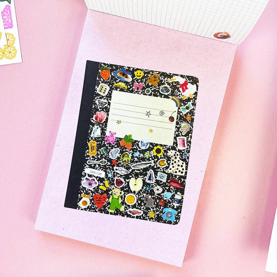 Pipsticks x Haricot Vert Daydreams Sticker Postcard Book - Freshie & Zero Studio Shop