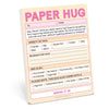 Paper Hug Fill-In Notepad - Freshie & Zero Studio Shop