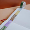 Washi Tape: Colorful Stripes - Freshie & Zero Studio Shop