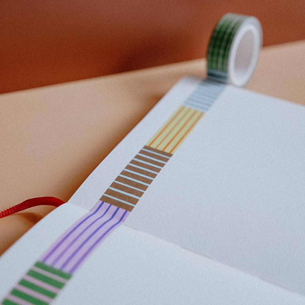 Washi Tape: Colorful Stripes - Freshie & Zero Studio Shop