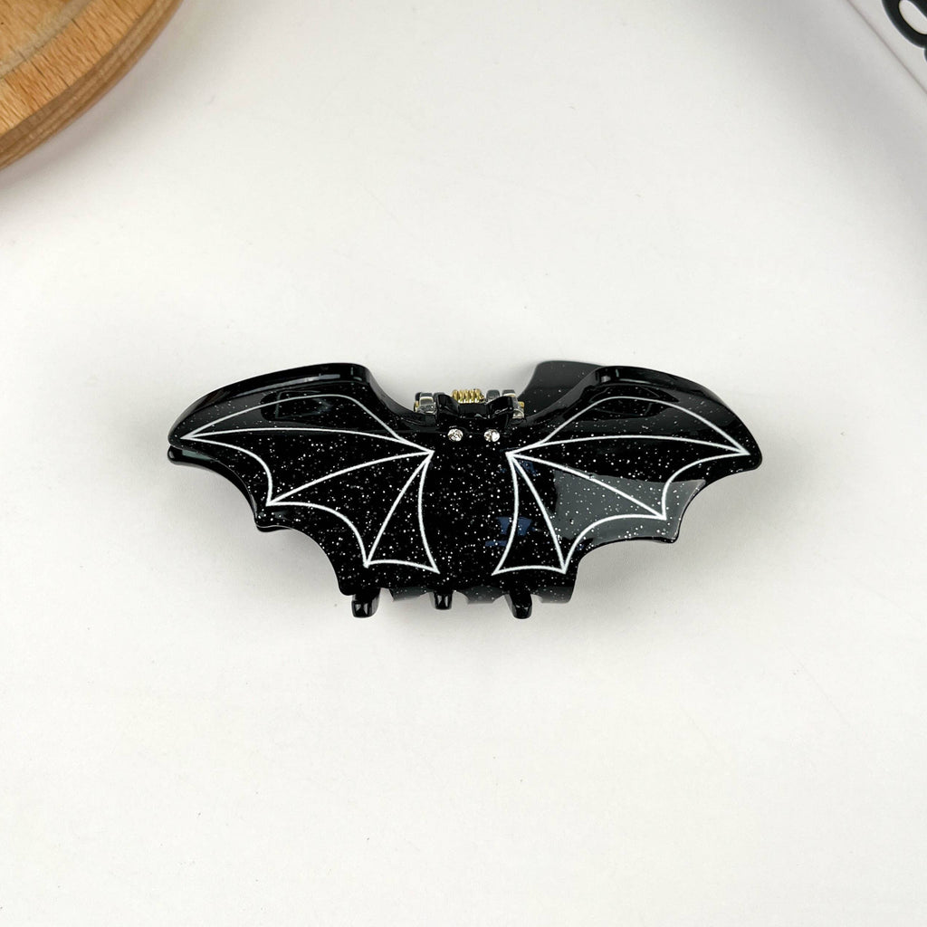 Black Bat Halloween Hair Claw Clip - Freshie & Zero Studio Shop