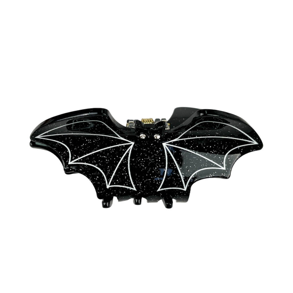 Black Bat Halloween Hair Claw Clip - Freshie & Zero Studio Shop