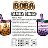 Boba Bingo Family Game - Freshie & Zero Studio Shop