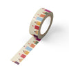 Pencil Pattern Washi Tape - Freshie & Zero Studio Shop