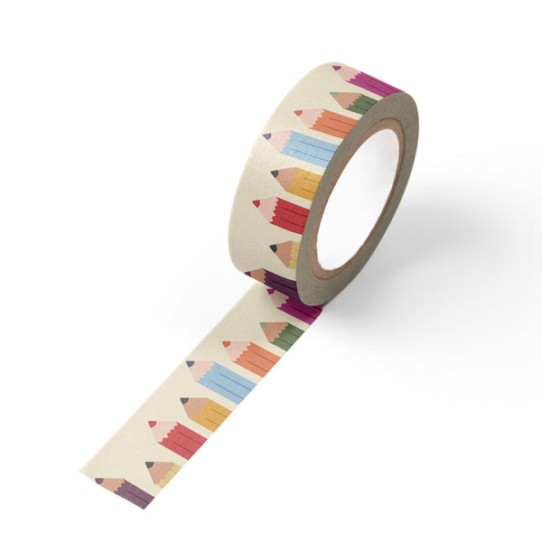 Pencil Pattern Washi Tape - Freshie & Zero Studio Shop