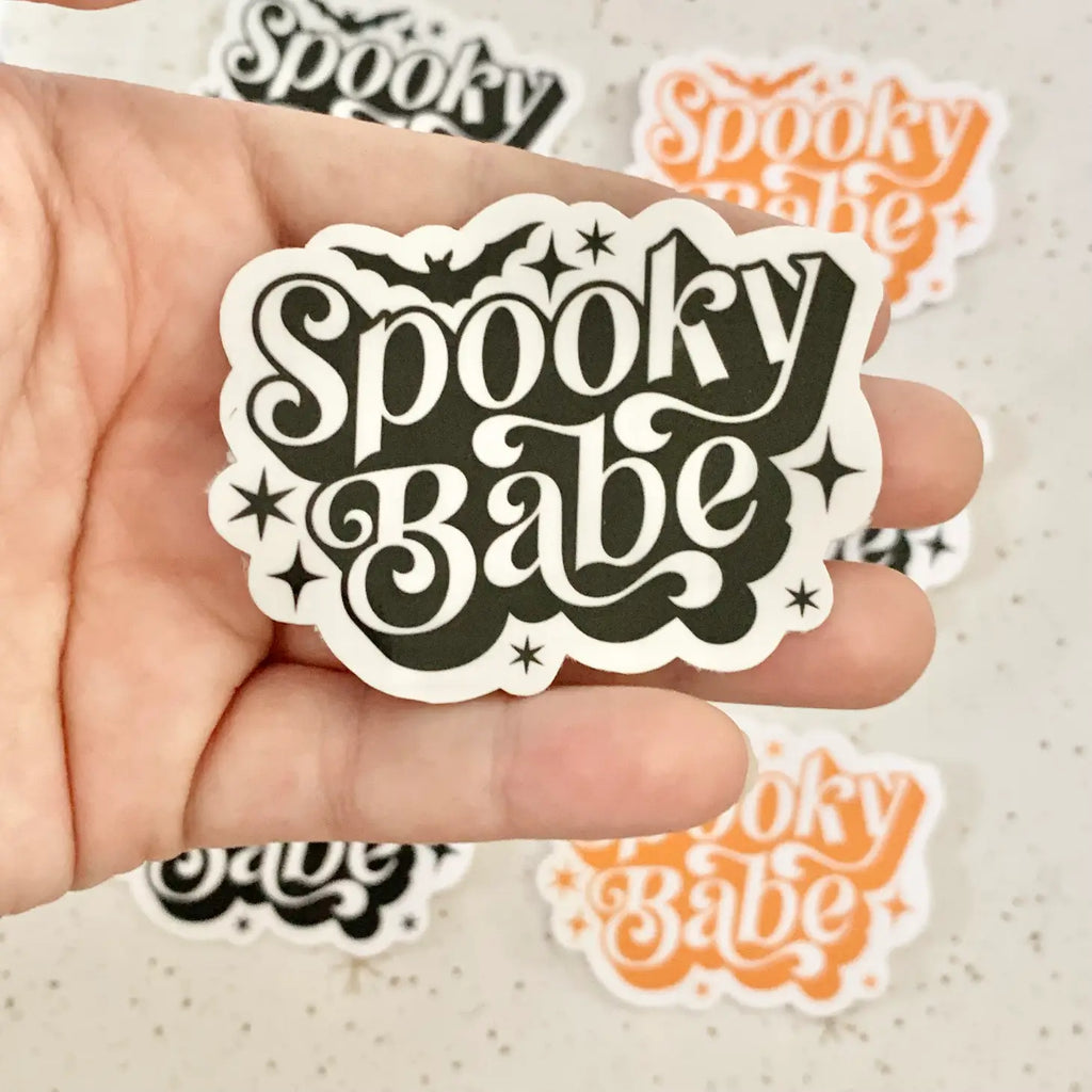 Spooky Babe Sticker - Freshie & Zero Studio Shop