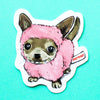 PupMart Chihuahua Vinyl Sticker - Freshie & Zero Studio Shop