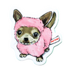 PupMart Chihuahua Vinyl Sticker - Freshie & Zero Studio Shop