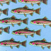 Glitter Fish Sticker - Freshie & Zero Studio Shop