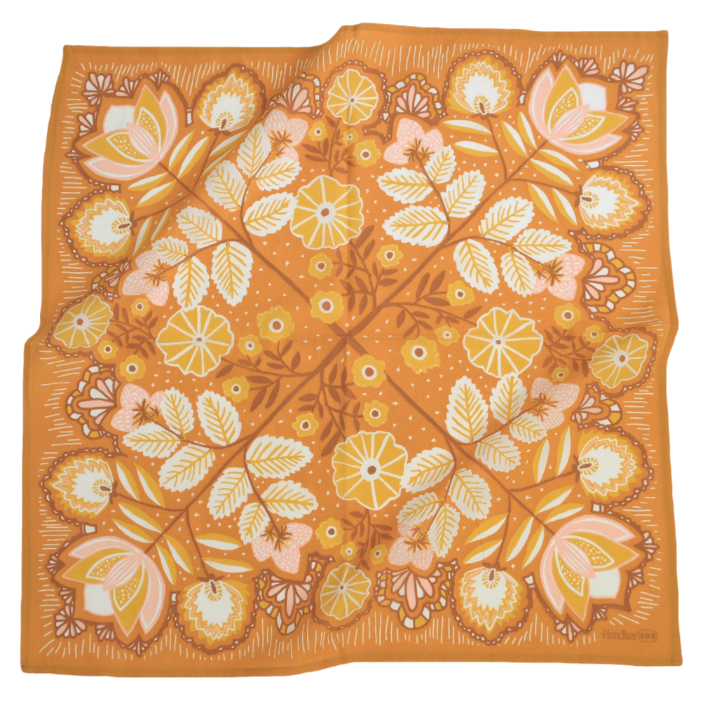 Handker Bandana: Tawny No. 503 - Freshie & Zero Studio Shop