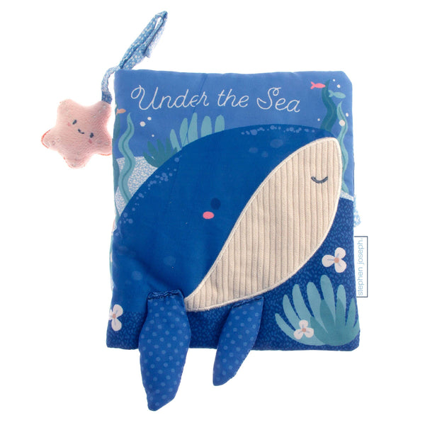 Baby Sensory Fabric Book - Under the Sea - Freshie & Zero Studio Shop