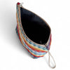 Large Makeup Bag: Wavy Rainbow - Freshie & Zero Studio Shop