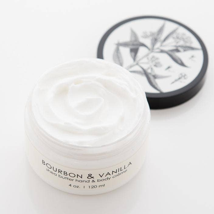 Bourbon & Vanilla Shea Butter Hand & Body Creme - Freshie & Zero Studio Shop