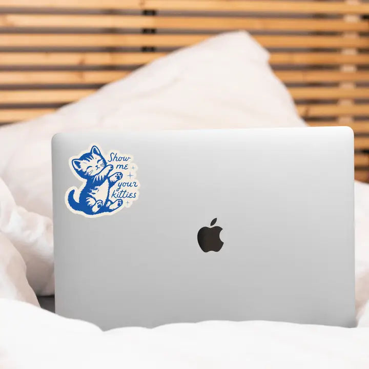 Show Me Your Kitties Sticker - Freshie & Zero Studio Shop