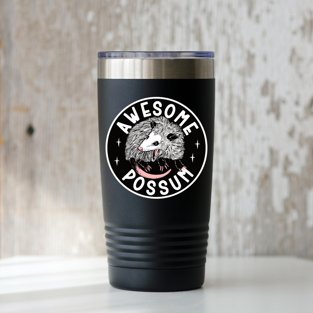 Awesome Possum Sticker - Freshie & Zero Studio Shop