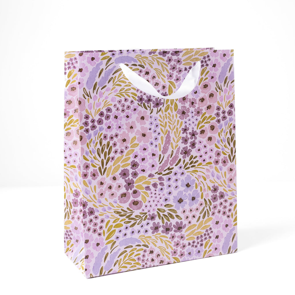 Lilac Floral Gift Bag - Freshie & Zero Studio Shop