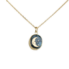 Kyanite Moon Necklace by Jill Makes - Freshie & Zero Studio Shop