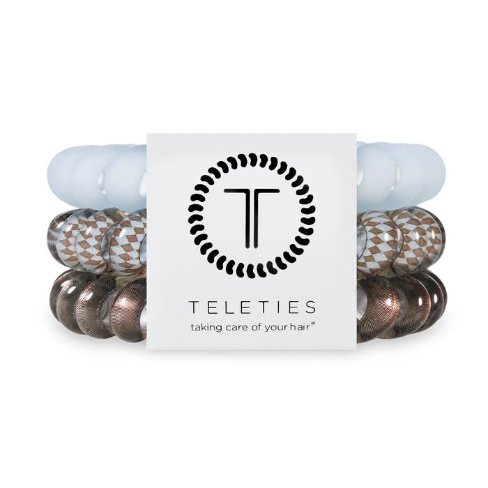 Large Coil Teleties Hair Ties - Set of 3 - Freshie & Zero Studio Shop