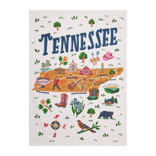 Tennessee Kitchen Towel - Angela Staehling - Freshie & Zero Studio Shop