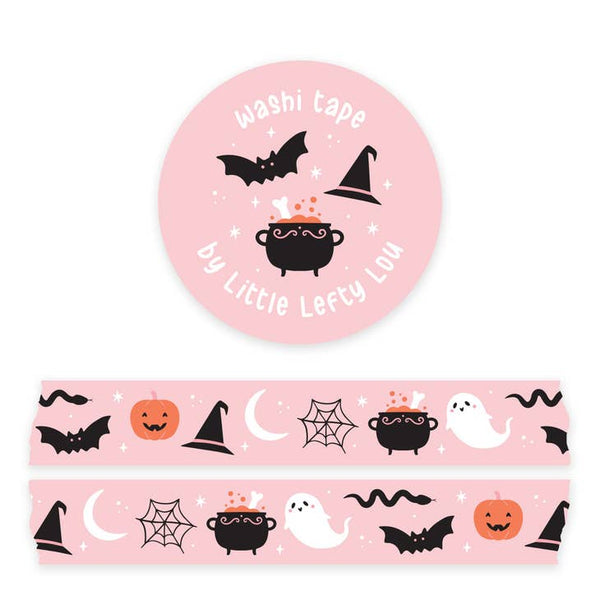 Washi Tape: Pink Halloween Things - Freshie & Zero Studio Shop