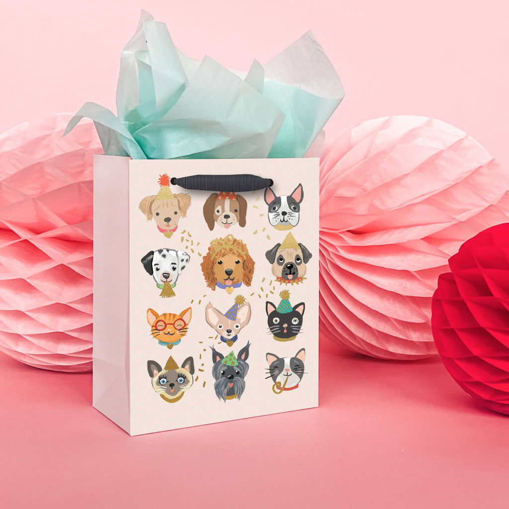 Pet Faces Gift Bag - Freshie & Zero Studio Shop