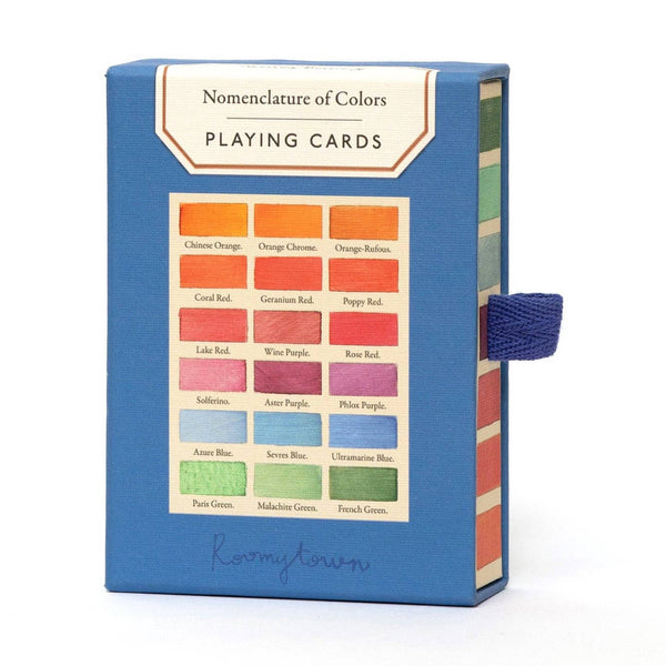 Nomenclature of Colors Playing Cards - Freshie & Zero Studio Shop