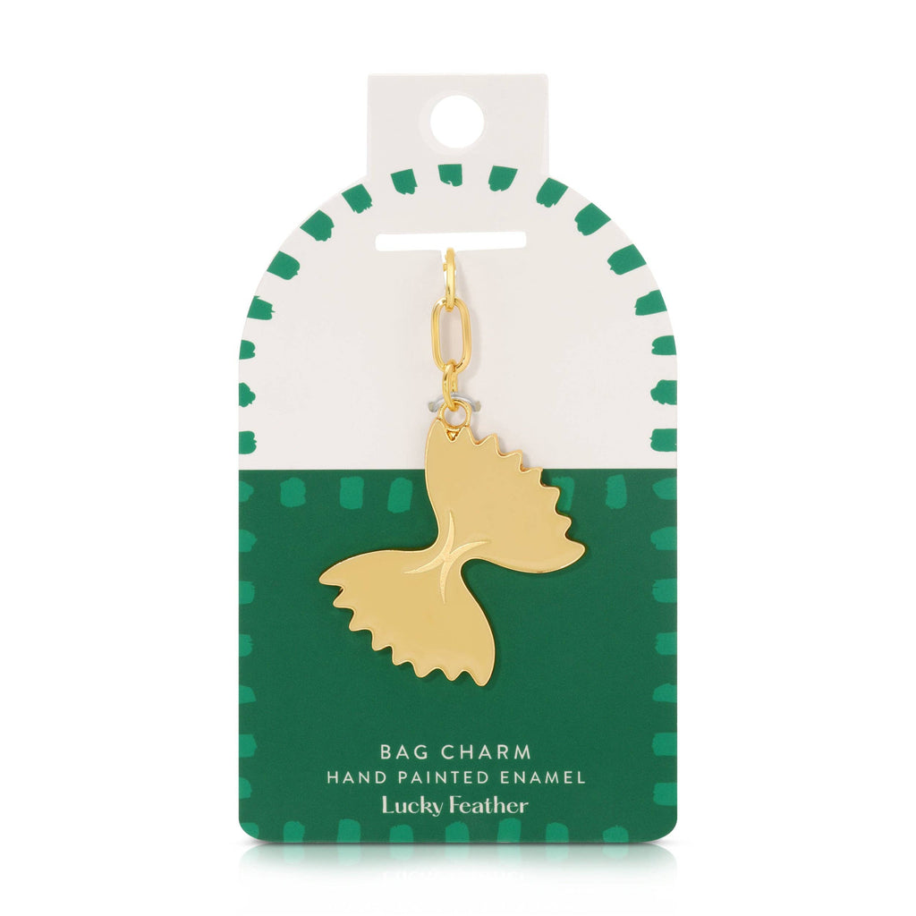 Pasta Enamel Bag Charm - Freshie & Zero Studio Shop
