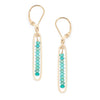 lyric earrings with turquoise - Freshie & Zero Studio Shop