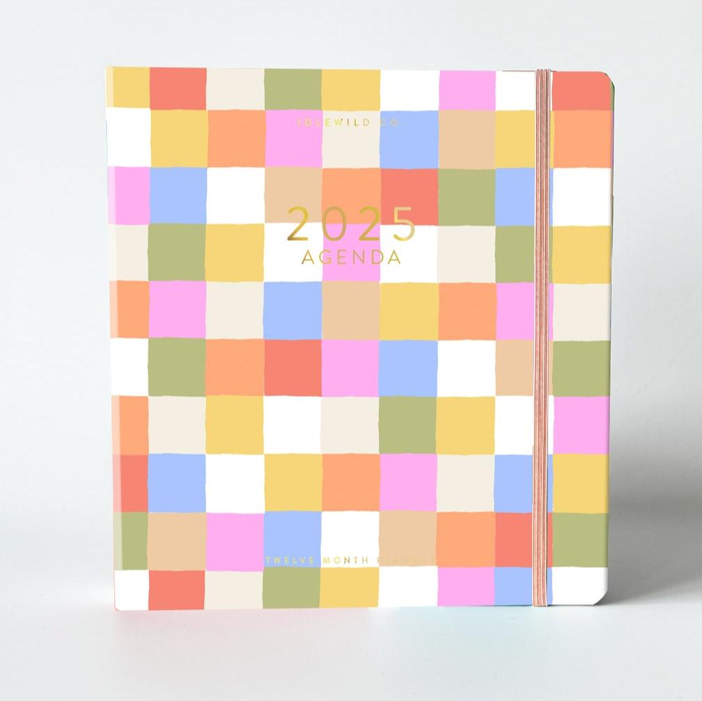 Idlewild 2025 Planner Rainbow Check Freshie & Zero