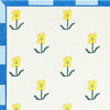 Yellow Floral Pattern Letterpress Card Box Set - Freshie & Zero Studio Shop