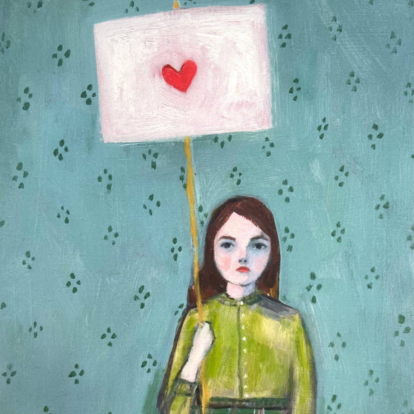 Lesley - Art Print by Amanda Blake: 8x10 - Freshie & Zero Studio Shop