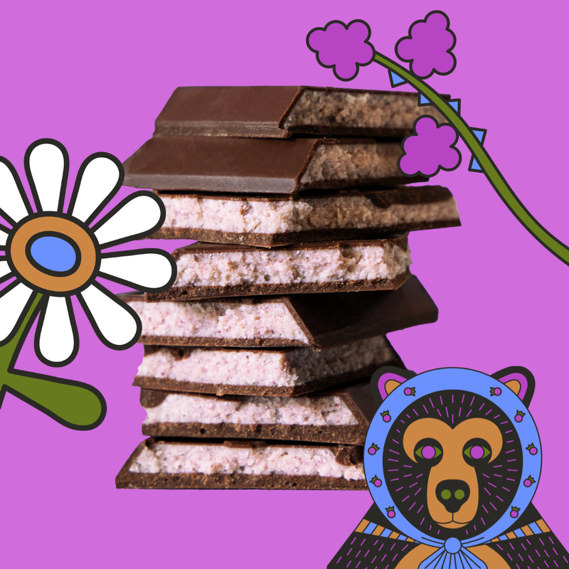 Hungry Blackberry Truffle Bar | Maeve Seattle - Freshie & Zero Studio Shop