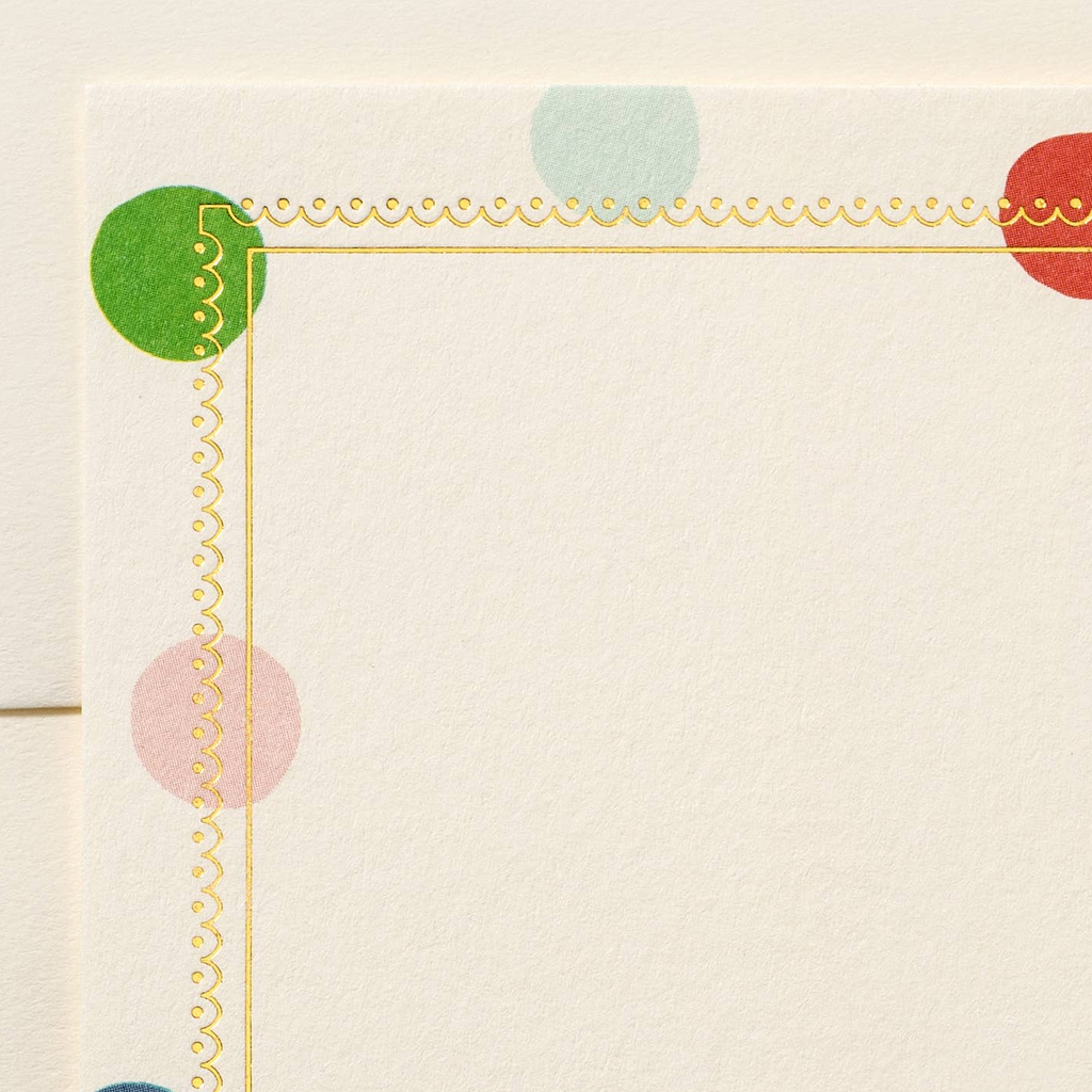 Polka Dots Note Cards: Box of 10 - Freshie & Zero Studio Shop