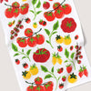 Bright Tomatoes Flour Sack Tea Towel - Freshie & Zero Studio Shop