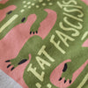 Eat Fascists Gator Canvas Tote Bag by Idlewild - Freshie & Zero Studio Shop