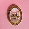 Cat Portrait Brooch Pin - Freshie & Zero Studio Shop