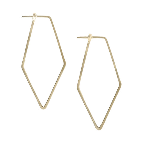 Freshie & Zero diamond minimal hoop earrings, small gold hoops with subtle diamond accents, stylish and elegant jewelry.