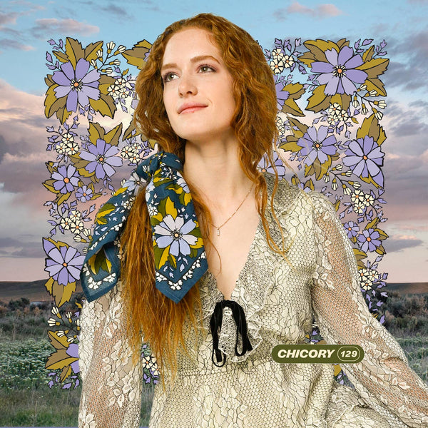 Handker Bandana: Chicory Bandana No. 129 - Freshie & Zero Studio Shop